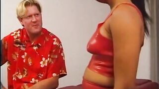 Large titties ebony likes white dick in snatch