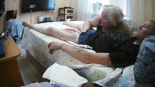 Mother-in-law Swallows Mouthful of Sexy Thick Cum