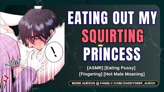 Sexy Boyfriend Makes U Squirt on His Face During Massage - Hunk Groaning Audio - ASMR for Chicks