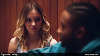 alexa demie, hunter schafer & sydney sweeney exposed sexy sex
