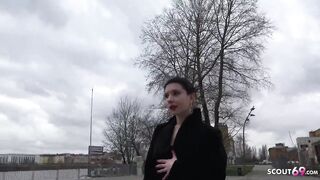 GERMAN SCOUT - ART STUDENT ANNA TALK TO ANAL CASTING SCREW