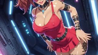 Just a Priceless Clip with Hawt Hotties, Ai Animation