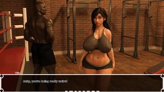 Tifa's Darksome Heaven: Girlfriend Does Nasty Training with the Trainer in Front Her Cuck Guy - Movie scene 45