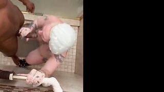 Shower Sucking Penis