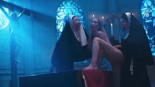 Corrupted Convent Riding - Kyoko, Nata Gold & Shelena Futanari Sex