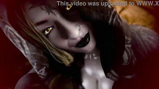 Lady Dimitrescu's Daughters Had Hardcore Sex with Ethan - Magikal3D