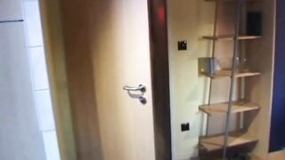 German Blond Indecent mother I'd like to fuck with Large Natural Bazookas Sucks a Hard Ramrod Cumming on Her Cunt