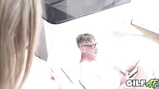 GilfAf- Granny Marie X Busts Her Stepson Pumping His Prick