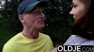 Old youthful Hardcore ANAL for PRETTY TEEN spunk fountain gulp