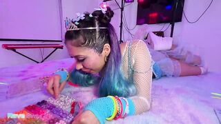Penelope Woods Shows Off Her Anal Plug And Gets Her Cunt Creampied!