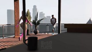 GTA 5 Franklin Hires Premium Lady in his Vinewood Mansion PART1