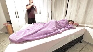 My Stepfather Visits Me at Night to Cum in My Little Twat