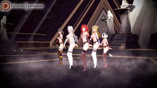 Senadina & Allies Honkai Impact third Porn Compilations - Hentai R34 Anime eighteen + Sex Barely Legal