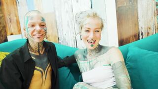 Intensive Lesbo Fingering and Toy Joy