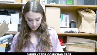 ShopLyfter - Security Bones Cute Thief In Backroom