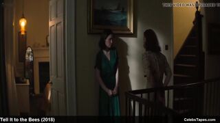Anna Paquin & Holliday Grainger in nature's garb and hawt lesbo sex