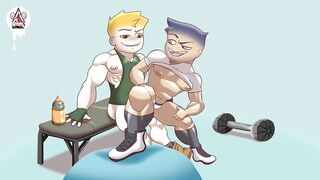 Banging in the Gym with the Instructor