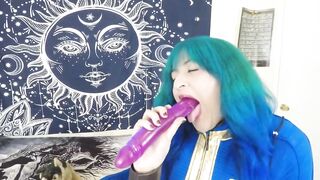 Vaultdweller Plays with Her Much loved Toy