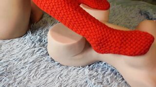 Lesbo Step Sis Doll Massive Double Sex tool Fisting Foot Feet Real Squirting mother I'd like to fuck