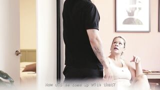 Stepmother Asks Her Stepson to Keep a Secret in Swap for Sex