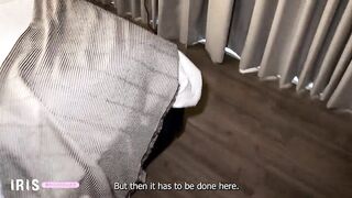 My stepbrother rips my jeans to have sex with me out of a cock rubber in front of his girlfriend - Iris Rodriguez & Danner Mendez