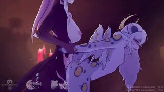 FURSUIT ANGELS BEGIN AN ANIMATED COMICS SESSION WITH YUKASIMA