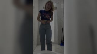 Peeing in a Public Throne-room