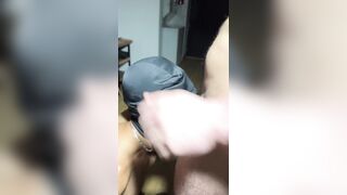Deepthroat Homosexual Hunk Swallows It All