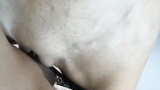 Boss cums in my pants after standing sex in the office