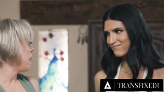 TRANSFIXED - Zariah Aura Gets Dancing Lesson From mother I'd like to fuck Dee Williams Then Hard Trans Bang