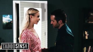 Sexy Golden-haired Lets the School Janitor Pound Her Snatch to Protect Her Classmates
