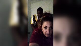 Older PAWG gets BBC to bust a nut at Dave & Buster's