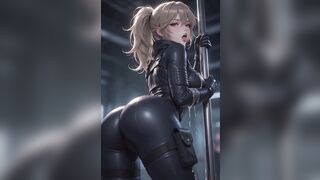 Comics golden-haired has her pleasure on the construction website