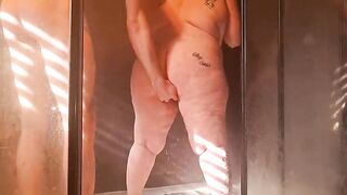 CREAMPIE in a STEAMY SHOWER