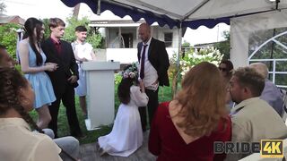 BRIDE4K. This chab told Yep When This babe saw Her Large Booty and Boobs