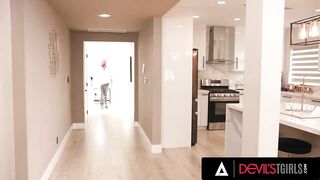 DEVILS SHEMALES - Bored Wife Adira Allure Offers Trans 3some With Lola Morena For Spouse