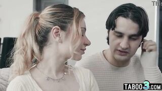 Bi-sexual black mother I'd like to fuck biology trainer Ravyn Alexa lured into taboo trio screw