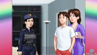 SUMMERTIME SAGA #03 • The sexy neighbor shows her body