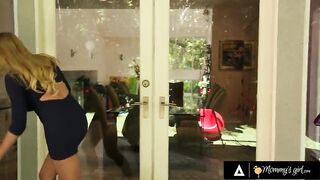 MAMMAS HOTTY - Nosy Neighbour Caught mother I'd like to fuck Reena Sky & stepbae Tiffany Watson - GERMAN SUBTITLES