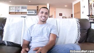 GAYWIRE - Boy Castro Supreme Stretches David Arrons Constricted Aperture With His Giant Knob