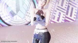Aespa - Drama - Akali Hawt Striptease