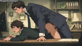 Office Colleague Anal Toon Manga Animation