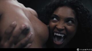 Vampire Latin babe Black Lezdom - Barbie Rous & Lia Lin