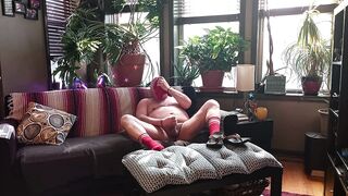 FAN REQUEST - WANK IN FLIP FLOPS AND CUM ON 'EM! Had some assist along the way and too a bonus feature at the end u don't wanna miss!!