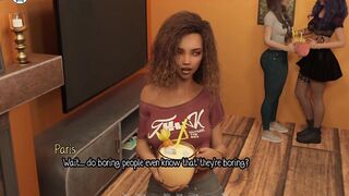 Elmwood University - Giving a kiss the Hawt Ebony Hotty at the College Party