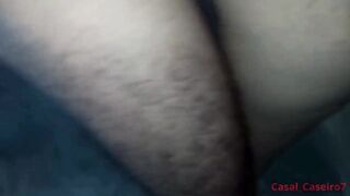 Oral-sex in the motel bathtub until getting cum
