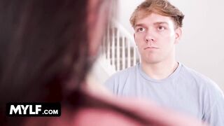 MYLF - Hawt And Hawt mother I'd like to fuck Taught Her Stepson How To Cook By Using Various Sex Analogies