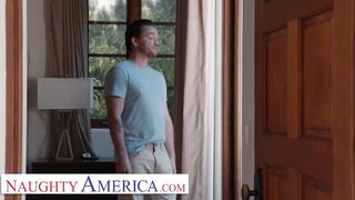 Nasty America - Kendra Spade flirts and bangs her neighbour