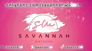 Amateur Pair Having Wild Morning Sex and Exploding Cum Over Savannah Watson's Giant Melons
