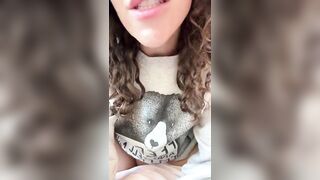 Lesbo Facetime for Girlfriend POV mutual masturbation talking sapphic gfe hitachi sextoy